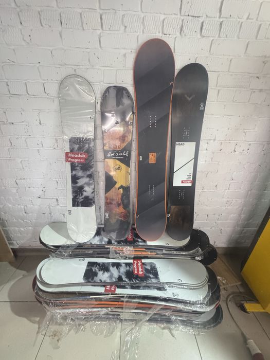 Новые сноуборды HEAD