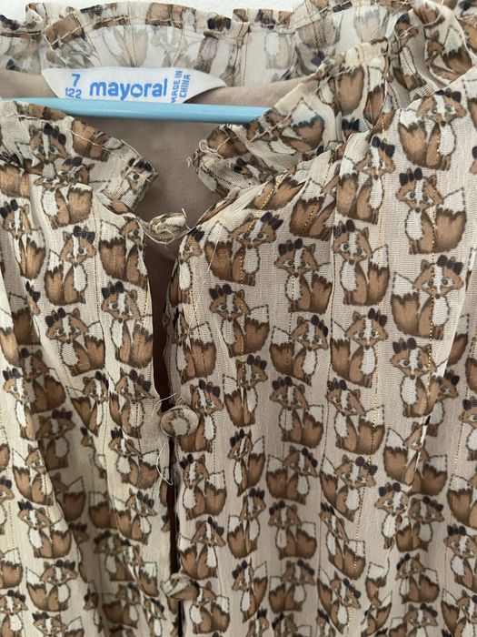 Фирменные Платья zara, mayoral рост 122-128
