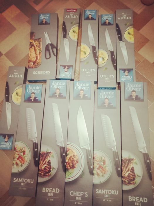 Ножи Jamie Oliver. Ножи оригинал в коробке