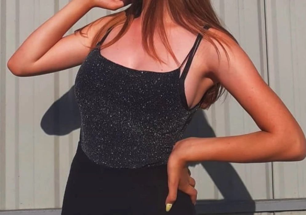 Top cu sclipici Miss Paris