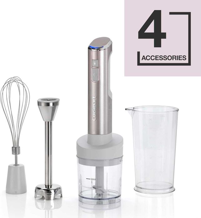 CUISINART Evolutionx Безжичен ръчен блендер и мини чопър, RHB100U