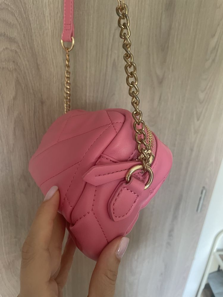 Дамска розова чанта Valentino