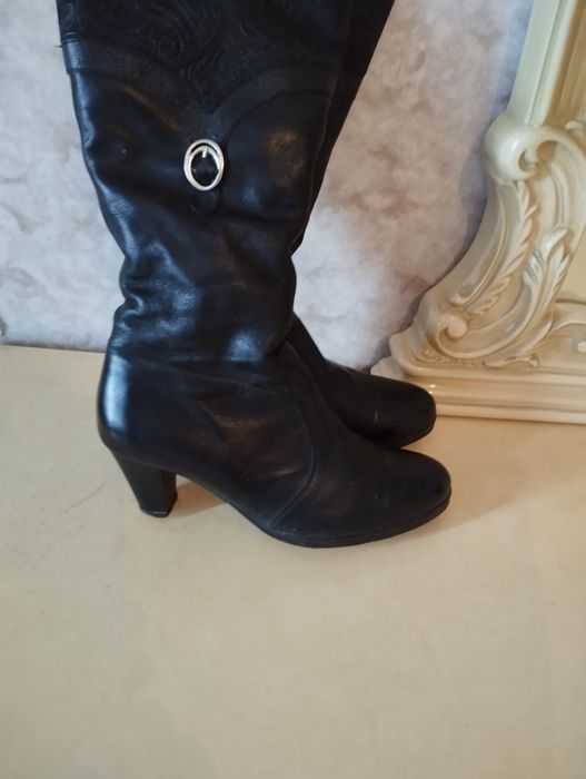 Сапоги женские размер 37, зимние, Финляндия