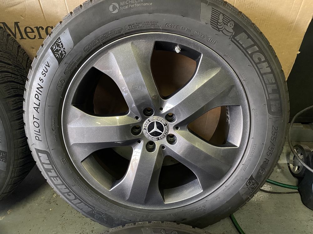 Jante '19 roti iarna OEM Mercedes ML GLS W166 anvelope iarna 255/55R19