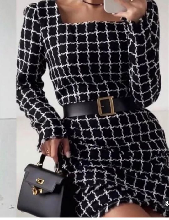 Продам твидовое платье