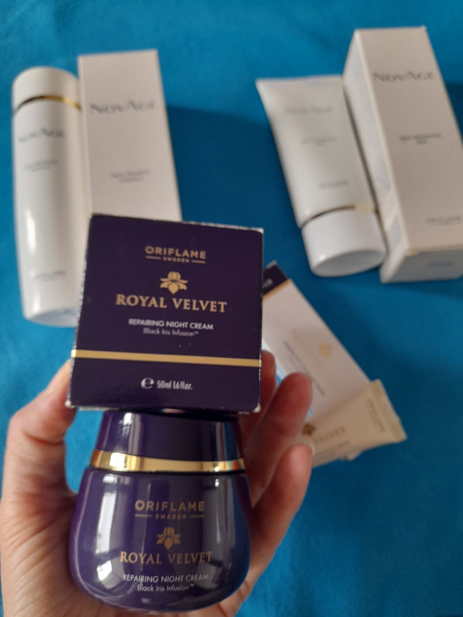 Ofertă Oriflame‼️Set 4 îngrijire lux NovAge + Royal Velvet