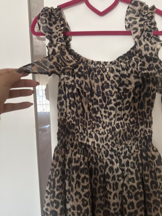 Рокля  дълга  -Allsaints  леопардова