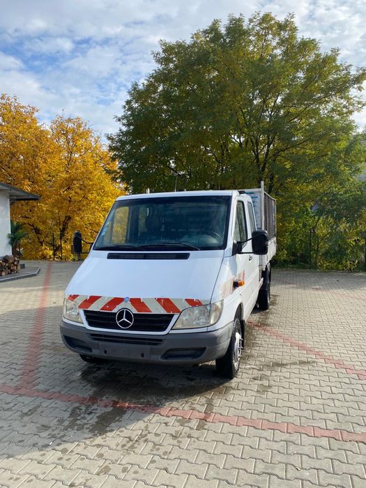 Mercedes-Sprinter 416 CDI 2.7 basculabil, cabina dubla, punte dubla