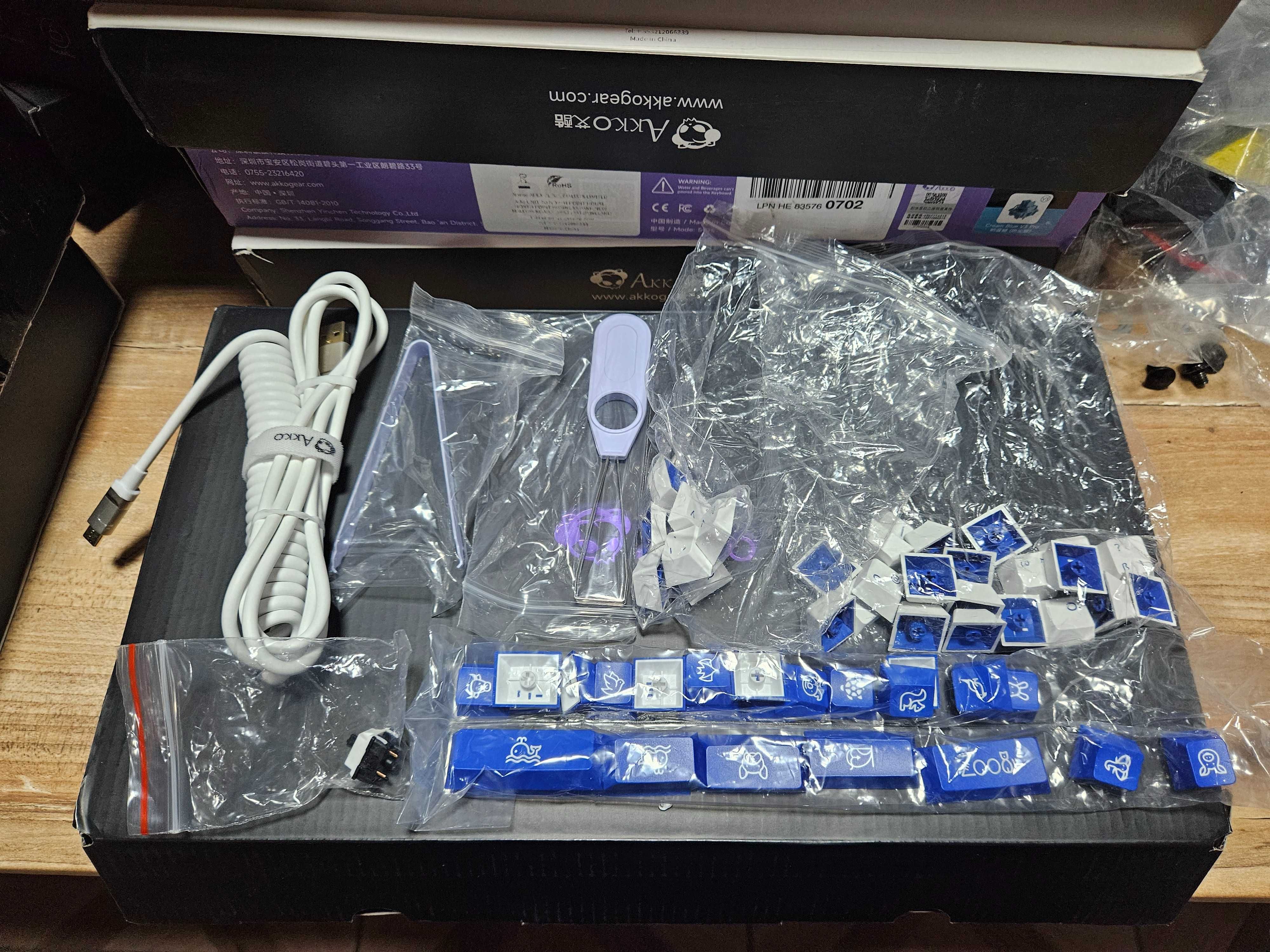 Tastatura mecanica fir Akko MOD007, switch linear hot swap, redus 60%