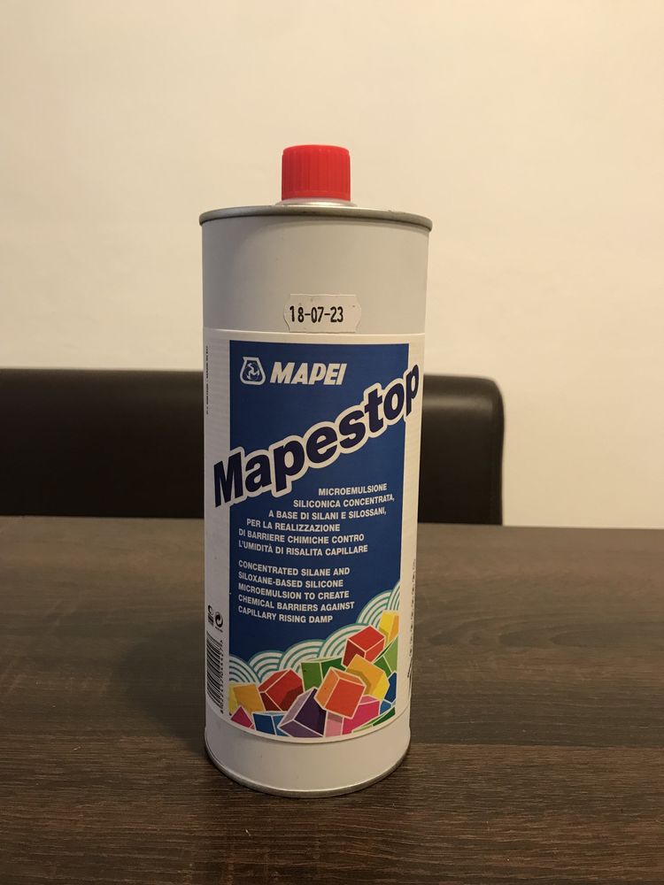 Vand solutie antiumezeala zidarie Mapei Mapestop