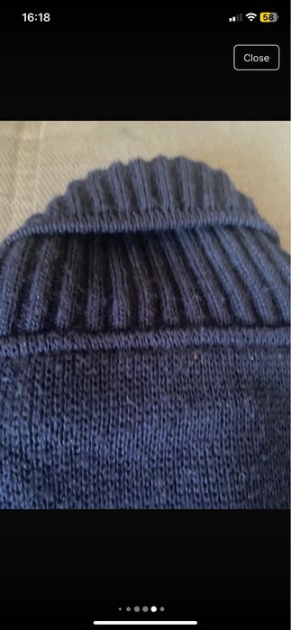 FrankAlexs XXL jumper - pulover XXL marime 56 albastru