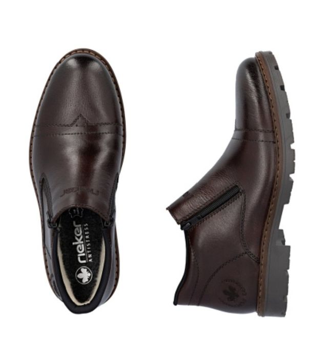 Кожаные ботинки rieker