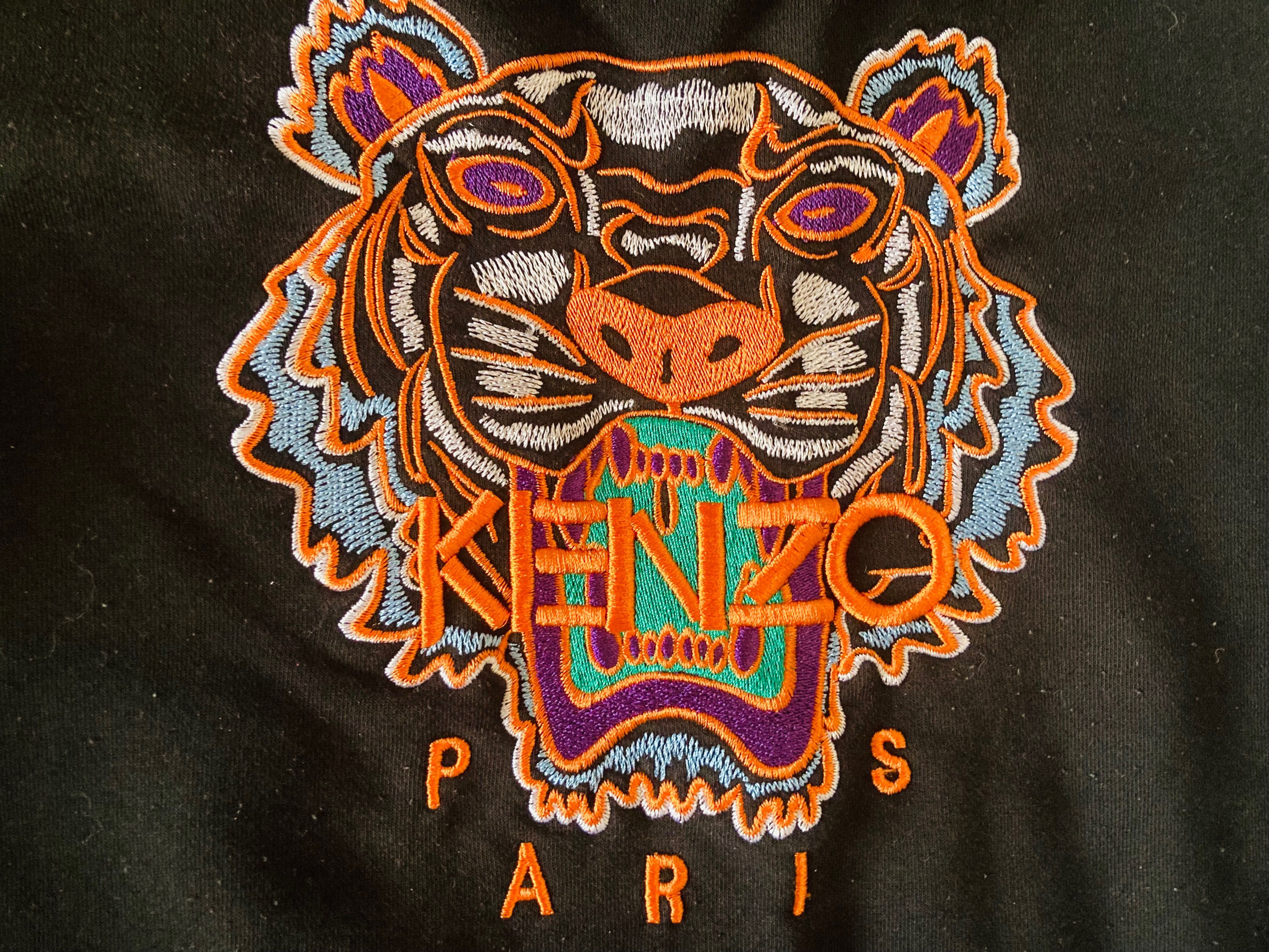 Kenzo - дамска черна блуза S размер