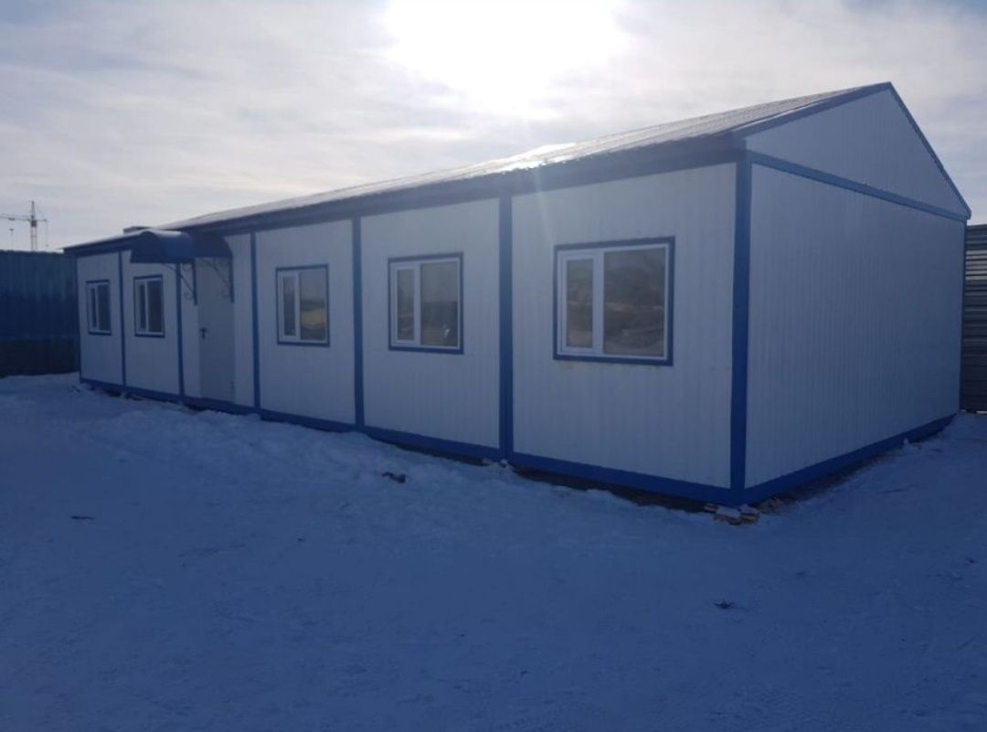 Модульные здания, вахтовый городок, вахтовый поселок, блок модуль