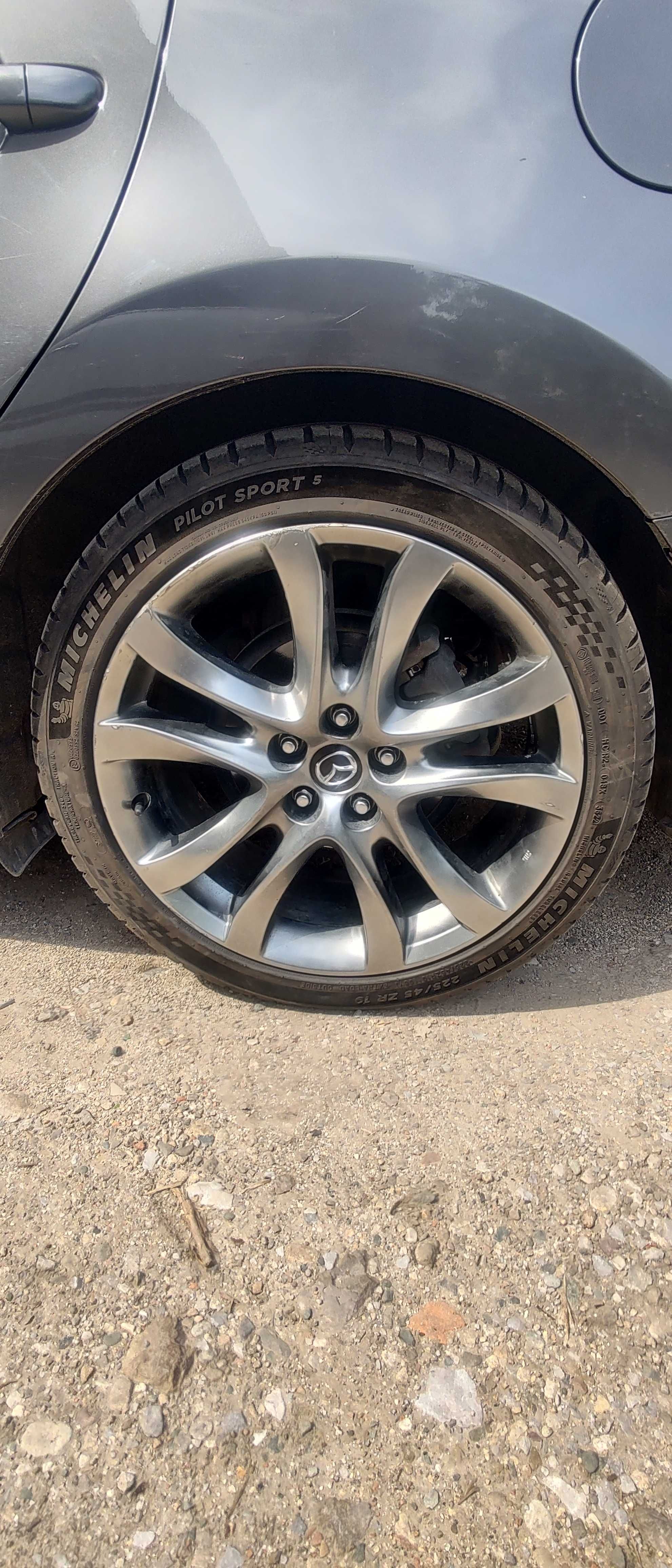 Оригинални джанти 19" Мазда 6 с летни Michelin Pilot Sport 5 DOT: 3622