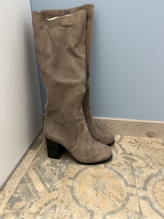 Ест.велур ботуши Бъфало