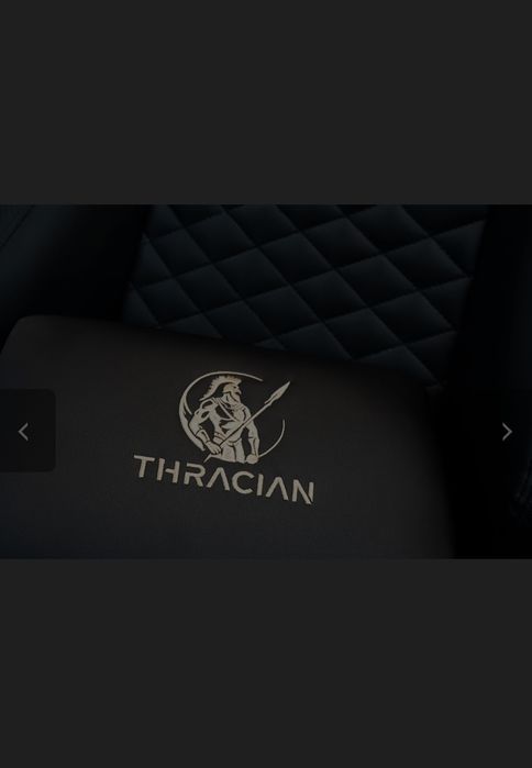 Геймърски стол Thracian Eclipse Elite - Черен