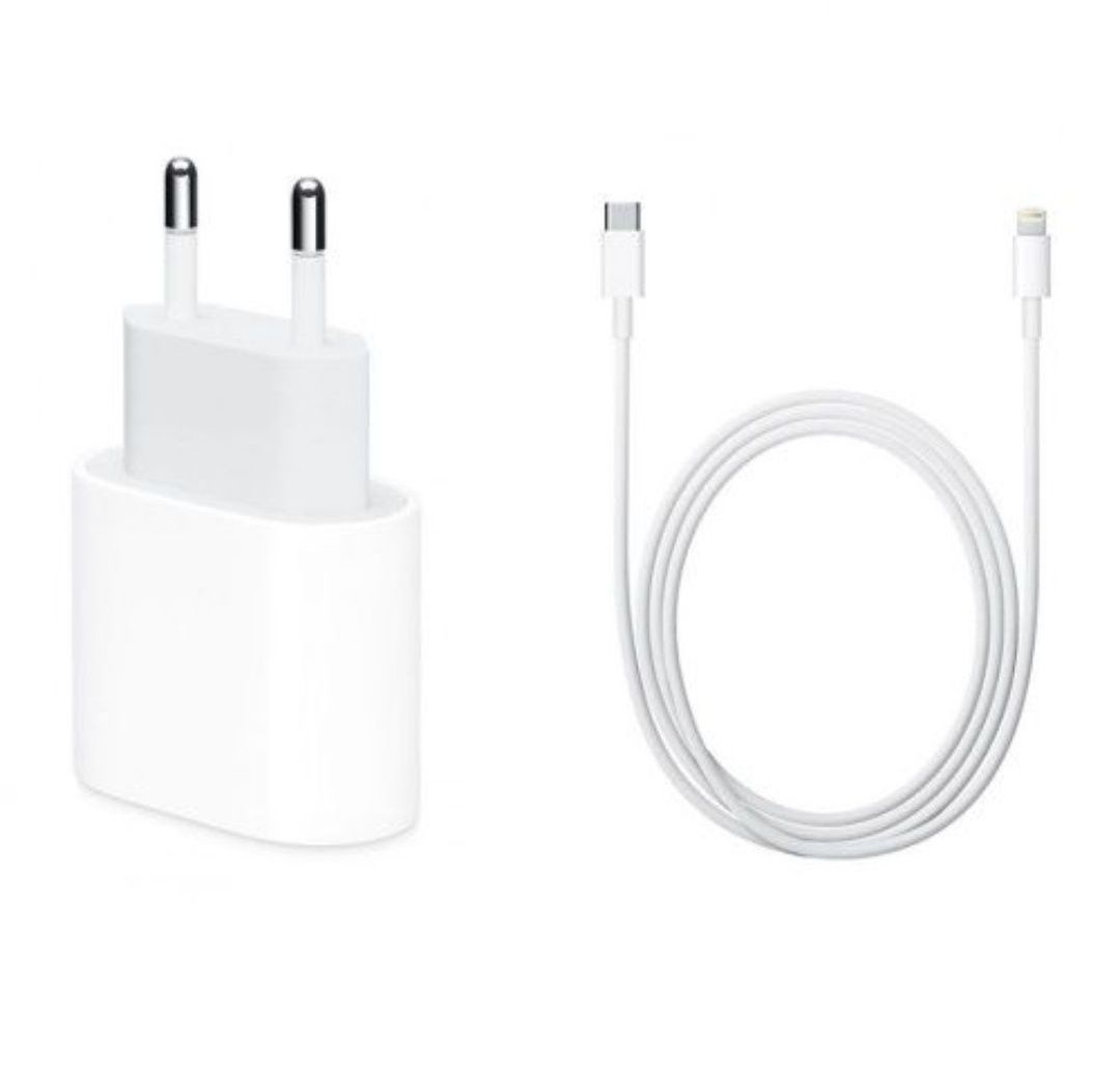 Incarcator fast charger iPhone lightning usb C, cablu si adaptor priza