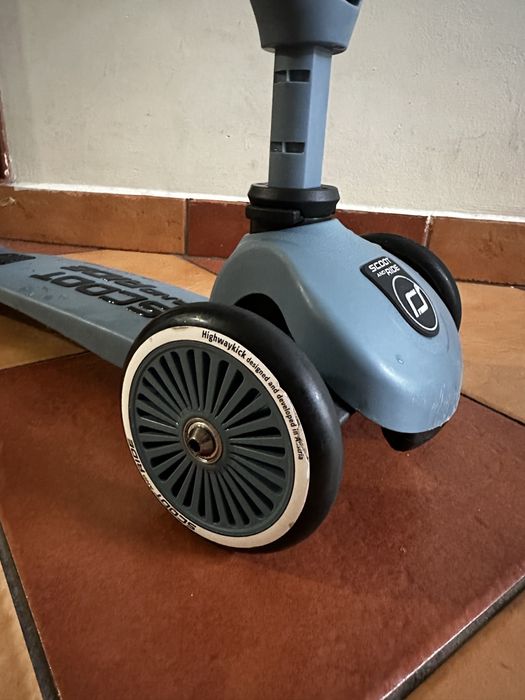 Tortineta scoot and ride, albastra