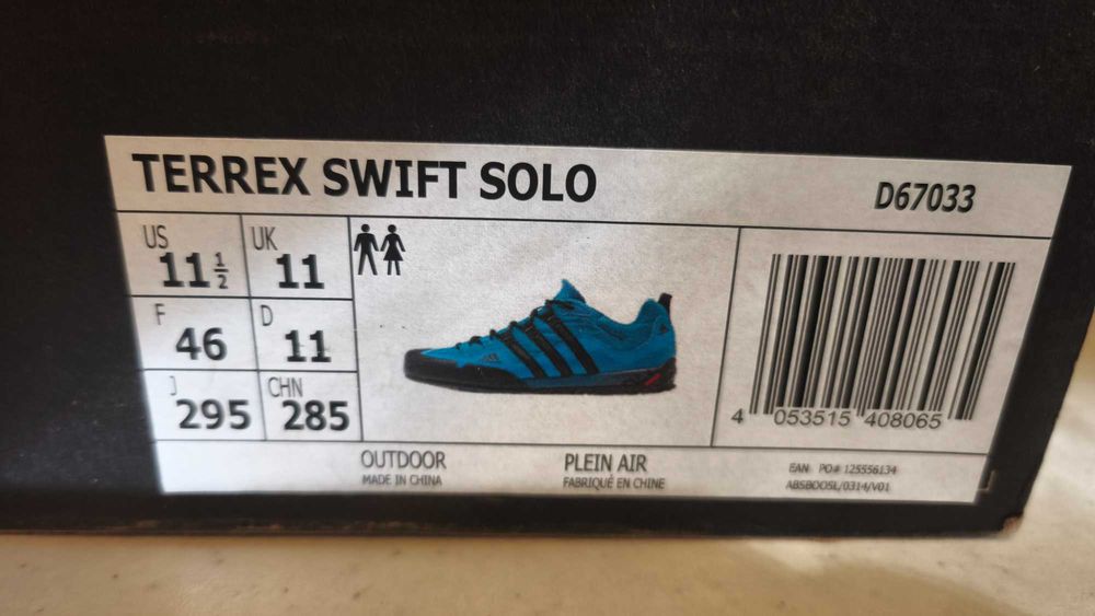 Adidas Terrex swift solo 46