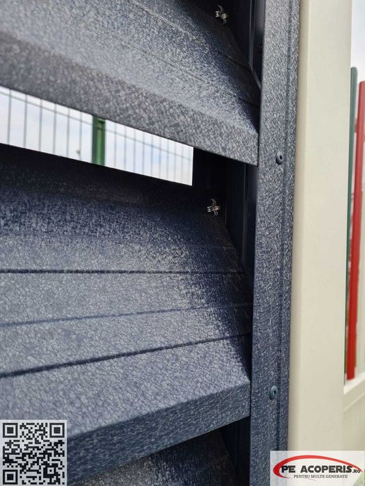 Poart model jaluzea - model poarta - model gard - model jaluzea porti