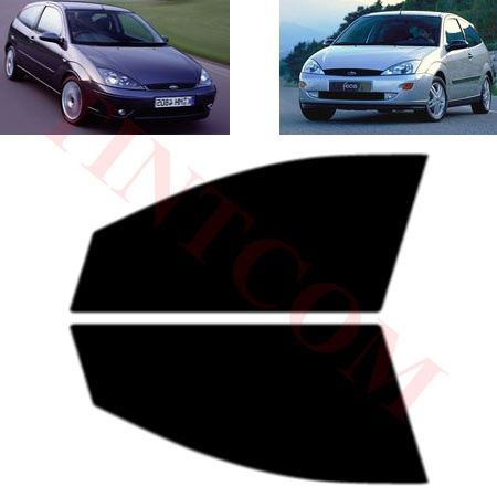 Ford Focus (3 врати, хечбек, 99 - 04) - Фолио за затъмняване на стъкла