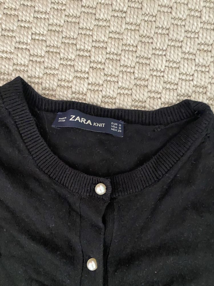 Cardigan perle zara nergru S