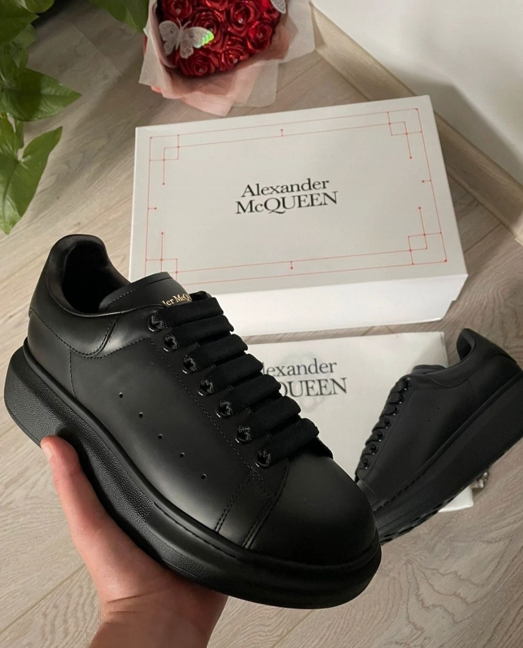 Alexander McQueen Black la DOAR 249 LEI