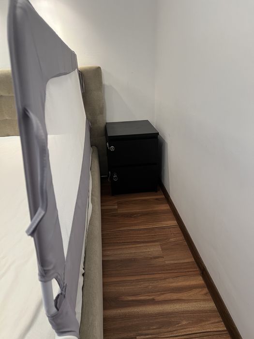 Bariera protectie pat copii, rabatabila, H 70 - 83 cm, 200 cm, 200