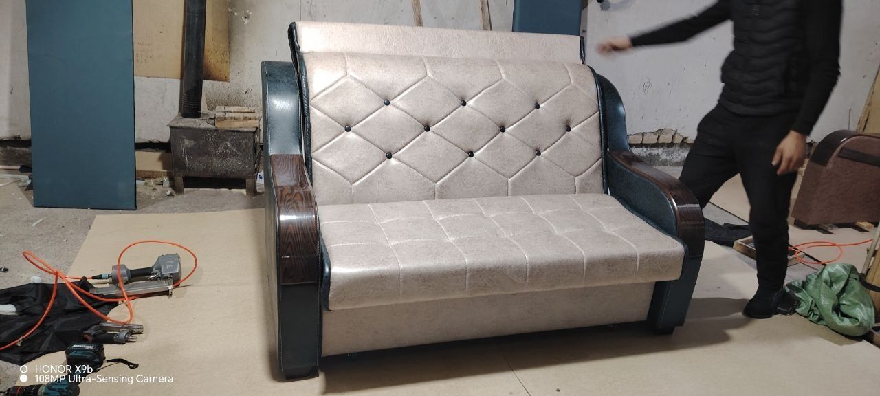 Yeg'iladigan divan krislo 2×1,40 2×1,60