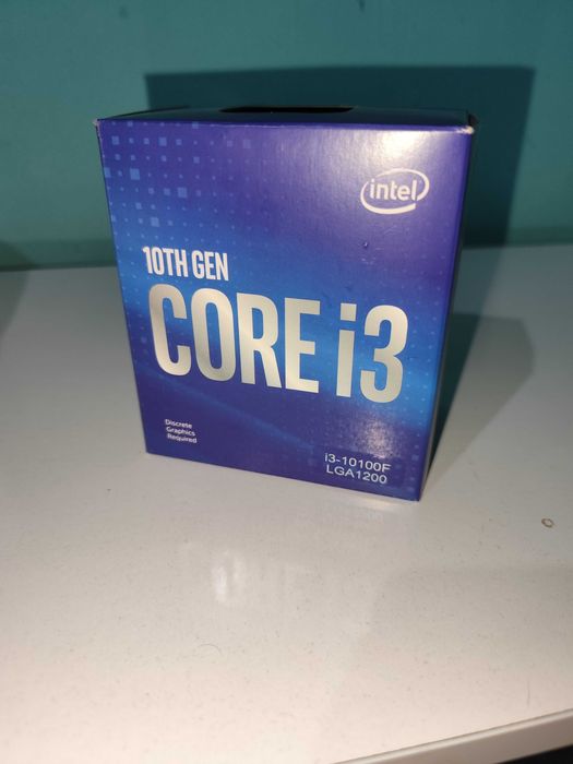 Процесор Intel Core i3-10100F (3.6GHz)  с гаранция