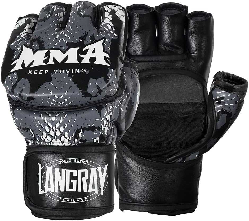 LangRay MMA боксови ръкавици, изкуствена кожа