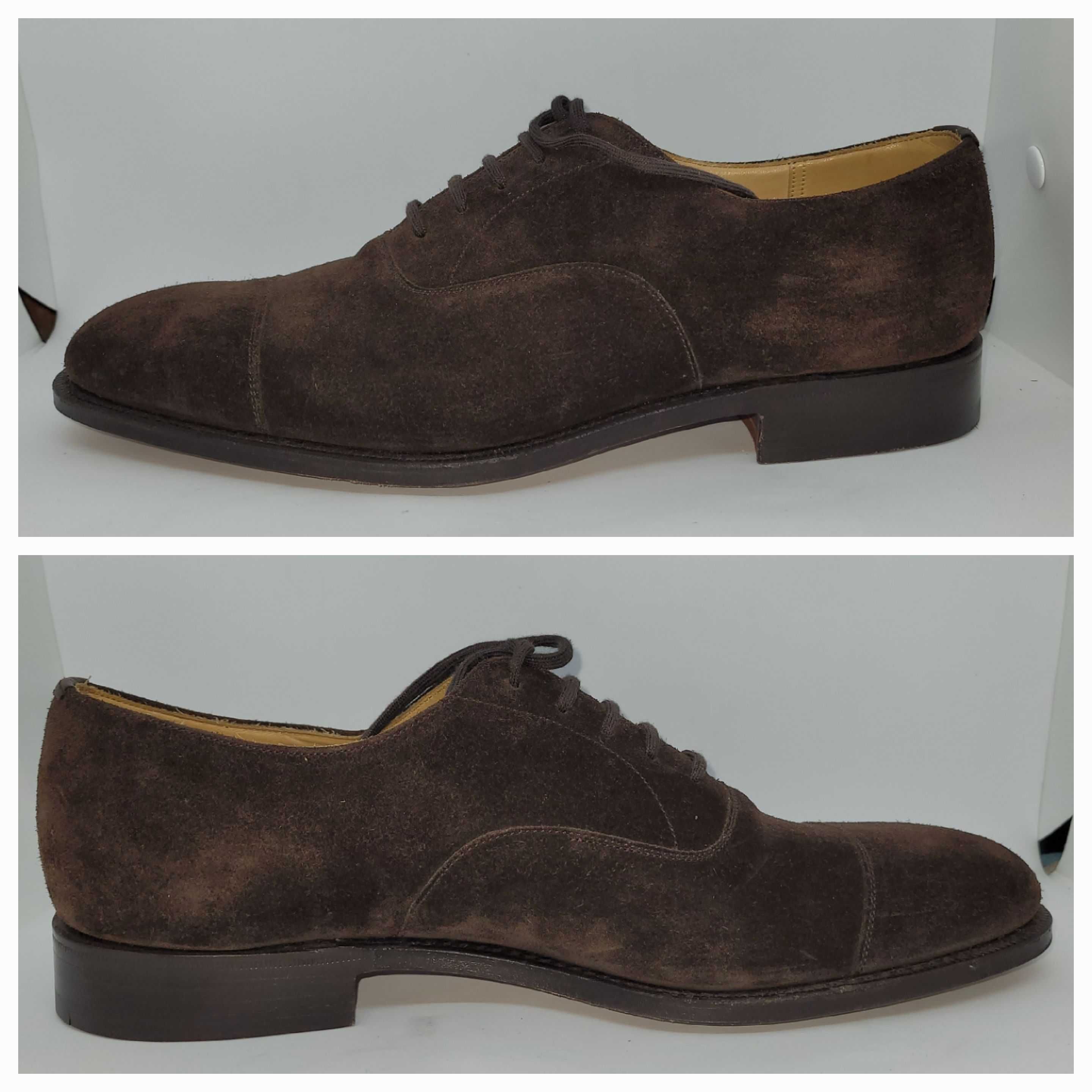 Church's Consul 173 Dark Brown Suede; UK 8.5 F / EU 42.5