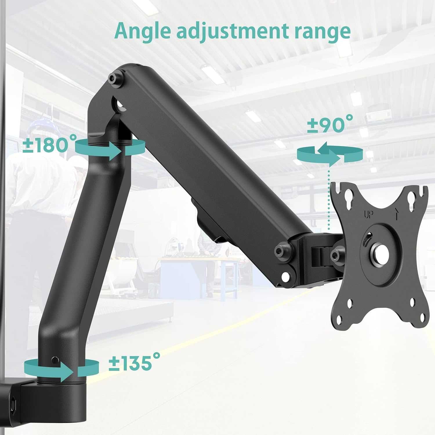 Suport monitor adjustabil, 17-27inch