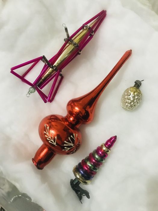 Елочные игрушки ссср