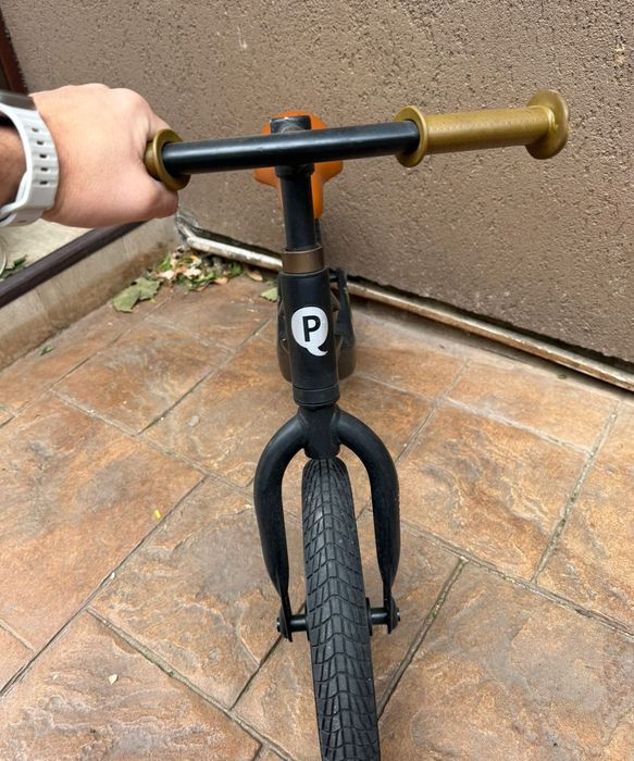 Bicicletă de echilibru fără pedale Qplay Racer Brown
