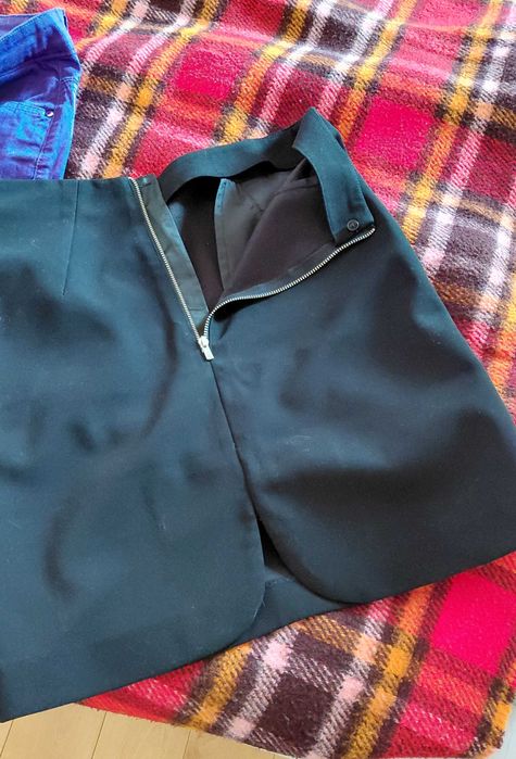 дамска пола, маркова, черна, висока талия, елегантна, 10 лв