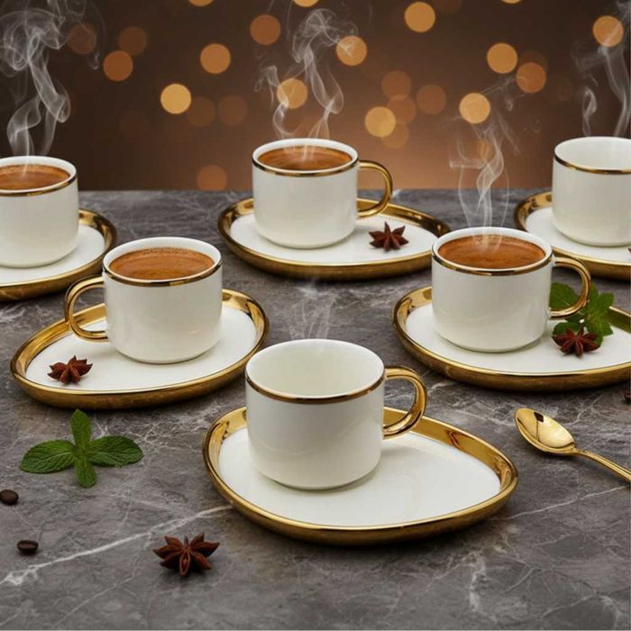 Луксозен сервиз за кафе – елегантност, във всяка глътка,