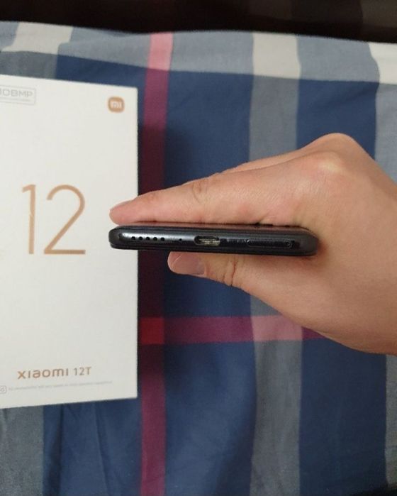 Xiaomi MI 12T 5G 16/256GB Black Igravoy Flagman Karobka Holati Ideal