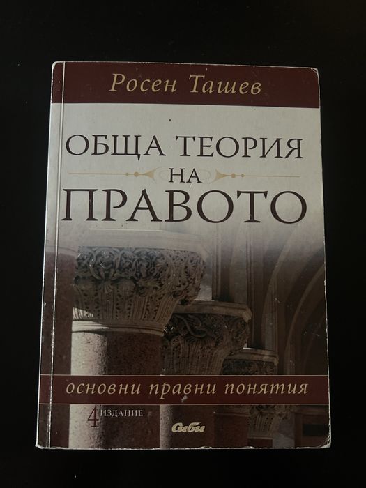 Обща теория на правото - Росен Ташев