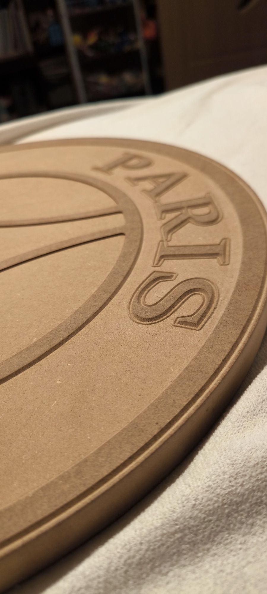 Logo PSG lemn 40 cm