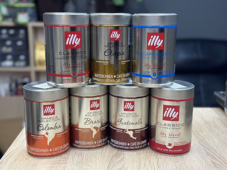 Cafea boabe illy o cutie 250g 48lei