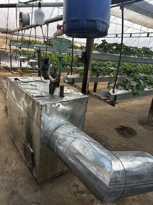 Issiqxona uchun atrabon pech