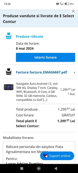 Navigatie Auto Android 13 golf 5, Seat, scoda...etc