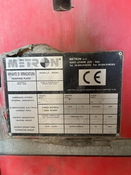 Cabine de vopsit auto