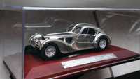 Macheta Bugatti 57S Coupe Atlantic 1938 - Atlas Silver Cars 1/43