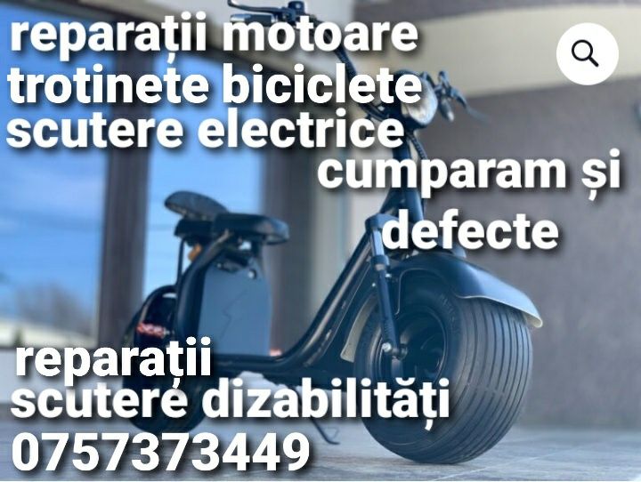 Biciclete scutere electrice defecte