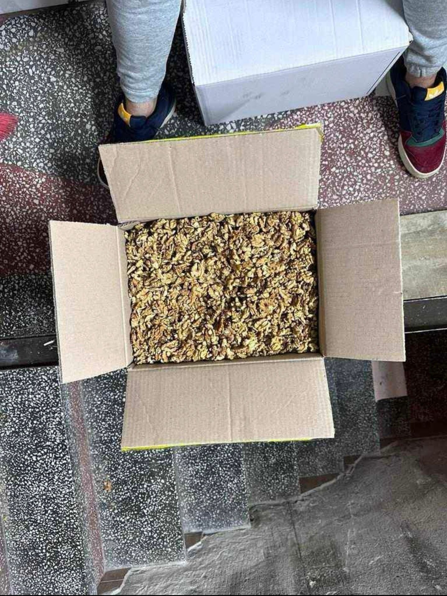Vând miez de nucă mix sau jumătăți