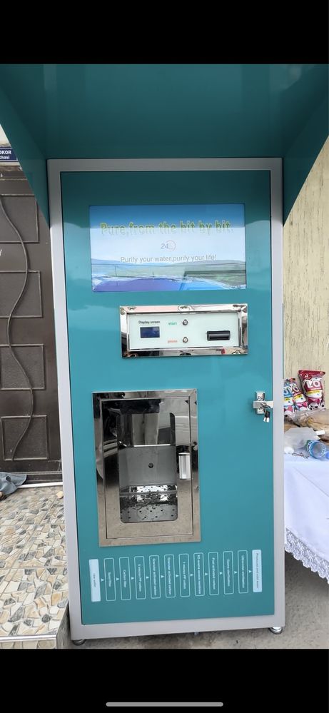 Filtr vending aquabox biznes вендинг филтр бизнес