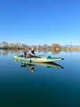 Надуваем каяк за риболов AQUAMARINA CALIBER ANGLING и карбоново гребло